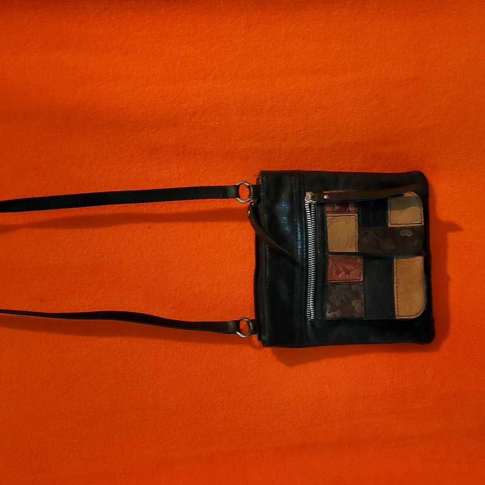 Fossil Patchwork Crossbody - image 1